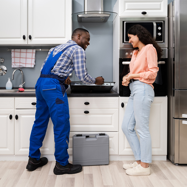 how long does it typically take to complete cooktop repair services in Woodbine